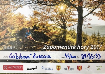 ultramaratón Zapomenuté hory